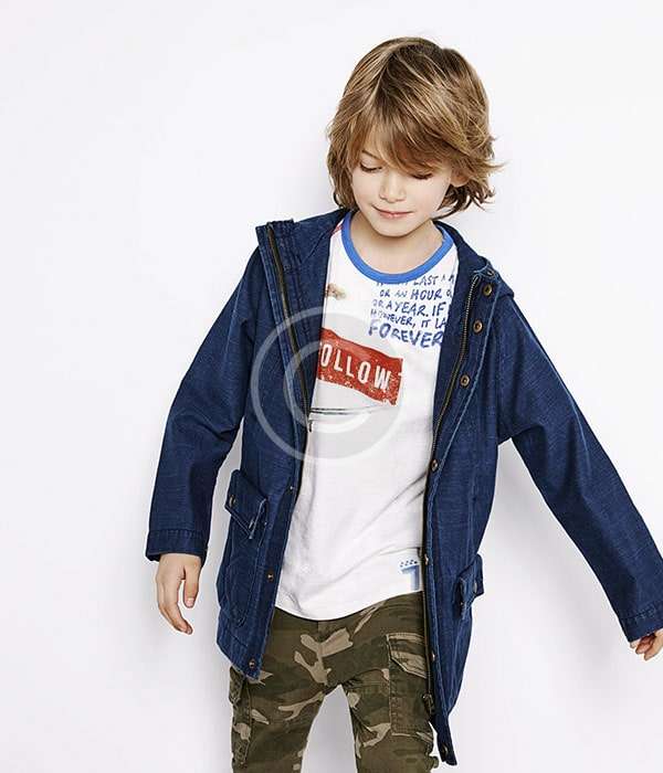 Denim Parka